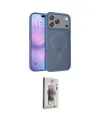 ieg™ iPhone 17 Pro Kılıf Siluet Minimal Prime - Siyah Bilvis 3D Cam Ekran Koruyucu
