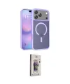 ieg™ iPhone 17 Pro Kılıf Siluet Minimal Prime - Siyah Bilvis 3D Cam Ekran Koruyucu