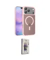 ieg™ iPhone 17 Pro Kılıf Siluet Minimal Prime - Siyah Bilvis 3D Cam Ekran Koruyucu