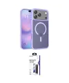 ieg™ iPhone 17 Pro Kılıf Siluet Minimal Prime - Siyah Bilvis 3X AR Hayalet Cam Ekran Koruyucu