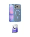 ieg™ iPhone 17 Pro Kılıf Siluet Minimal Prime - Siyah Bilvis 5in1 5D Magic Hayalet Cam Ekran Koruyucu