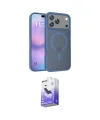 ieg™ iPhone 17 Pro Kılıf Siluet Minimal Prime - Siyah Bilvis 5in1 5D Magic Hayalet Cam Ekran Koruyucu