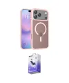 ieg™ iPhone 17 Pro Kılıf Siluet Minimal Prime - Siyah Bilvis 5in1 5D Magic Hayalet Cam Ekran Koruyucu
