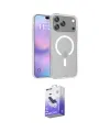 ieg™ iPhone 17 Pro Kılıf Siluet Minimal Prime - Siyah Bilvis 5in1 5D Magic Hayalet Cam Ekran Koruyucu