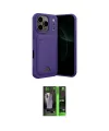 ieg™ iPhone 17 Pro Kılıf Vadi Çizgi Prime - Şeffaf 360 Full Body Arka Koruyucu
