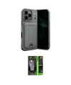 ieg™ iPhone 17 Pro Kılıf Vadi Çizgi Prime - Şeffaf 360 Full Body Arka Koruyucu