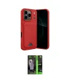ieg™ iPhone 17 Pro Kılıf Vadi Çizgi Prime - Şeffaf 360 Full Body Arka Koruyucu