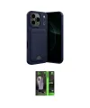 ieg™ iPhone 17 Pro Kılıf Vadi Çizgi Prime - Şeffaf 360 Full Body Arka Koruyucu