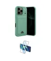 ieg™ iPhone 17 Pro Kılıf Vadi Çizgi Prime - Siyah 3D Antistatik Cam Ekran Koruyucu