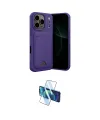 ieg™ iPhone 17 Pro Kılıf Vadi Çizgi Prime - Siyah 3D Antistatik Cam Ekran Koruyucu