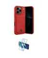 ieg™ iPhone 17 Pro Kılıf Vadi Çizgi Prime - Siyah 3D Antistatik Cam Ekran Koruyucu