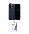 ieg™ iPhone 17 Pro Kılıf Vadi Çizgi Prime - Siyah Bilvis 3X AR HD Cam Ekran Koruyucu