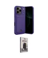 ieg™ iPhone 17 Pro Kılıf Vadi Çizgi Prime - Siyah Bilvis Hayalet Cam Ekran Koruyucu