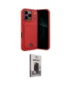 ieg™ iPhone 17 Pro Kılıf Vadi Çizgi Prime - Siyah Bilvis Hayalet Cam Ekran Koruyucu