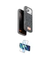 ieg™ iPhone 17 Pro Kılıf Vadi Klasik Serisi - Siyah 3D Antistatik Cam Ekran Koruyucu