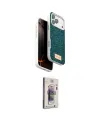 ieg™ iPhone 17 Pro Kılıf Vadi Klasik Serisi - Siyah Bilvis 3D Cam Ekran Koruyucu