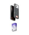 ieg™ iPhone 17 Pro Kılıf Vadi Klasik Serisi - Siyah Bilvis 5in1 3D Magic Cam Ekran Koruyucu