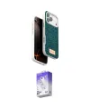ieg™ iPhone 17 Pro Kılıf Vadi Klasik Serisi - Siyah Bilvis 5in1 3D Magic Cam Ekran Koruyucu