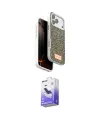 ieg™ iPhone 17 Pro Kılıf Vadi Klasik Serisi - Siyah Bilvis 5in1 5D Magic Hayalet Cam Ekran Koruyucu