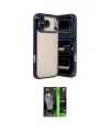 ieg™ iPhone 17 Pro Kılıf Vadi Minimal - Şeffaf 360 Full Body Arka Koruyucu