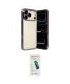 ieg™ iPhone 17 Pro Kılıf Vadi Minimal - Şeffaf Pasifik Cam Ekran Koruyucu