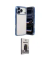 ieg™ iPhone 17 Pro Kılıf Vadi Minimal - Siyah Bilvis Hayalet Cam Ekran Koruyucu
