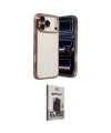 ieg™ iPhone 17 Pro Kılıf Vadi Minimal - Siyah Bilvis Hayalet Cam Ekran Koruyucu