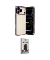 ieg™ iPhone 17 Pro Kılıf Vadi Minimal - Siyah Bilvis Hayalet Cam Ekran Koruyucu