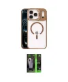 ieg™ iPhone 17 Pro Kılıf Yadigar Asil Koleksiyonu - Şeffaf 360 Full Body Arka Koruyucu