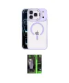 ieg™ iPhone 17 Pro Kılıf Yadigar Asil Koleksiyonu - Şeffaf 360 Full Body Arka Koruyucu