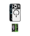 ieg™ iPhone 17 Pro Kılıf Yadigar Asil Koleksiyonu - Şeffaf 360 Full Body Arka Koruyucu