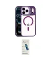 ieg™ iPhone 17 Pro Kılıf Yadigar Asil Koleksiyonu - Şeffaf Pasifik Cam Ekran Koruyucu