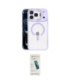 ieg™ iPhone 17 Pro Kılıf Yadigar Asil Koleksiyonu - Şeffaf Pasifik Cam Ekran Koruyucu