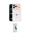 ieg™ iPhone 17 Pro Kılıf Yadigar Asil Koleksiyonu - Şeffaf Pasifik Cam Ekran Koruyucu