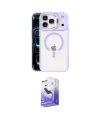 ieg™ iPhone 17 Pro Kılıf Yadigar Asil Koleksiyonu - Siyah Bilvis 5in1 5D Magic Hayalet Cam Ekran Koruyucu