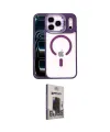 ieg™ iPhone 17 Pro Kılıf Yadigar Asil Koleksiyonu - Siyah Bilvis Hayalet Cam Ekran Koruyucu