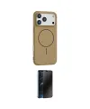 ieg™ iPhone 17 Pro Kılıf Yankı Form Serisi - Siyah 3D Antistatik Hayalet Cam Ekran Koruyucu