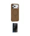 ieg™ iPhone 17 Pro Kılıf Yankı Form Serisi - Siyah 3D Antistatik Hayalet Cam Ekran Koruyucu