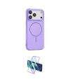 ieg™ iPhone 17 Pro Kılıf Yankı Form Serisi - Siyah 3D Antistatik Seramik Nano Ekran Koruyucu
