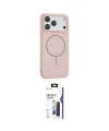 ieg™ iPhone 17 Pro Kılıf Yankı Form Serisi - Siyah Bilvis 3X AR Hayalet Cam Ekran Koruyucu
