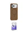 ieg™ iPhone 17 Pro Kılıf Yankı Form Serisi - Siyah Bilvis 5in1 5D Magic Hayalet Cam Ekran Koruyucu