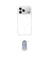 ieg™ iPhone 17 Pro Kılıf Yankı Minimal Serisi - Siyah Joko Magic 5D Cam