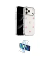 ieg™ iPhone 17 Pro Kılıf Yörünge Form - Siyah 3D Antistatik Cam Ekran Koruyucu