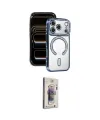 ieg™ iPhone 17 Pro Kılıf Zirve Doku Prime - Siyah Bilvis 3D Cam Ekran Koruyucu
