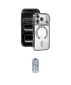 ieg™ iPhone 17 Pro Kılıf Zirve Doku Prime - Siyah Joko Magic 5D Cam