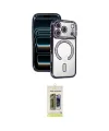 ieg™ iPhone 17 Pro Kılıf Zirve Doku Prime - Siyah Joko Magic 5D Hayalet Cam