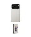 ieg™ iPhone 17 Pro Kılıf Zirve Modern Prime - Siyah Bilvis 3D Cam Ekran Koruyucu