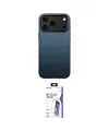ieg™ iPhone 17 Pro Kılıf Zirve Modern Prime - Siyah Bilvis 3X AR HD Cam Ekran Koruyucu