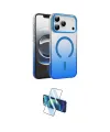 ieg™ iPhone 17 Pro Max Kılıf Ahenk Doku Özel Seri - Siyah 3D Antistatik Cam Ekran Koruyucu