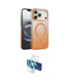 ieg™ iPhone 17 Pro Max Kılıf Ahenk Doku Özel Seri - Siyah 3D Antistatik Cam Ekran Koruyucu